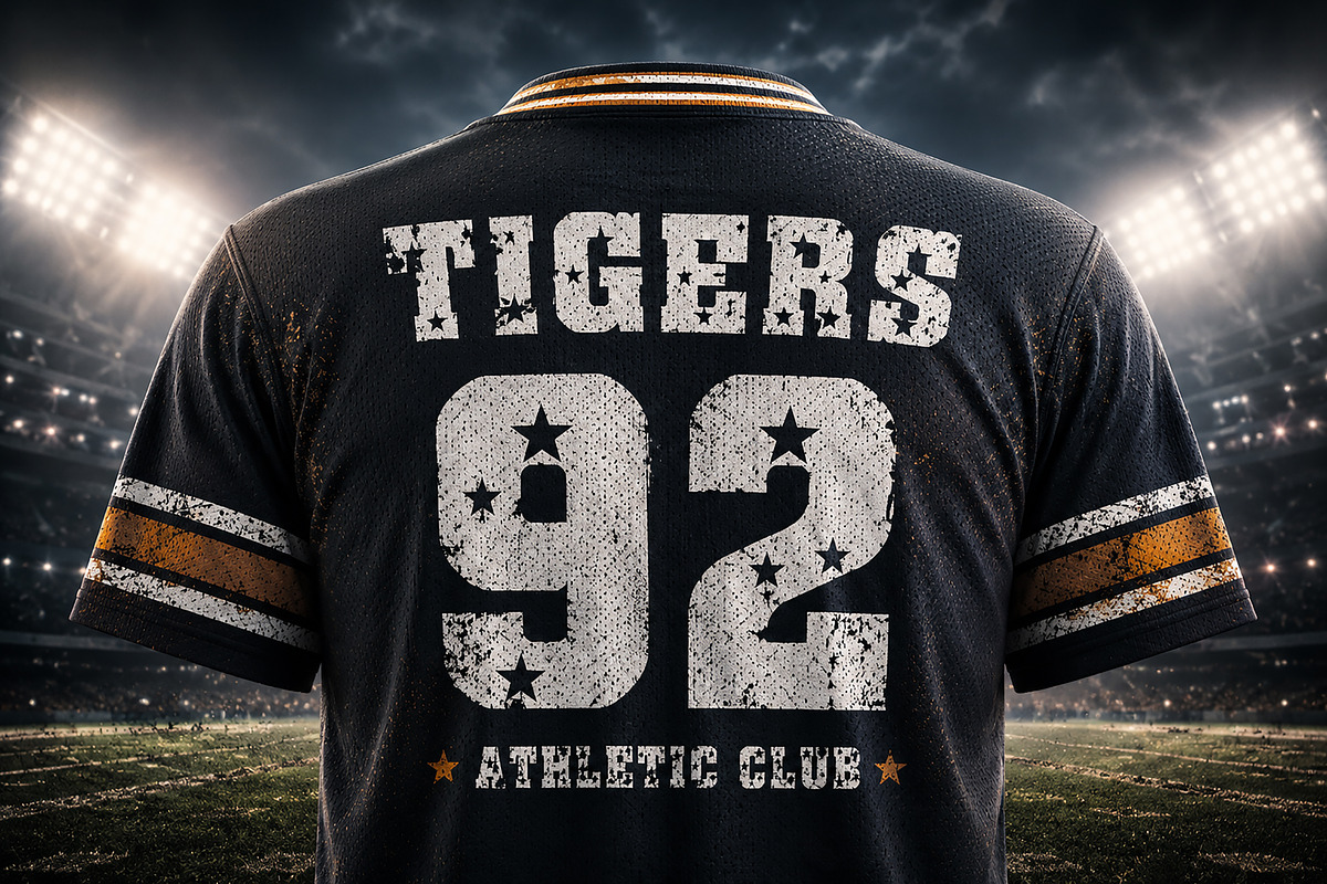 Retro Athletic, a Slab Serif Font by Wow Magic (Photo 4 of 5)