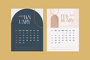 2023 Calendar Aesthetic Planner, a Stationery Template by Lucky Xtian (Thumbnail 2 of 7)