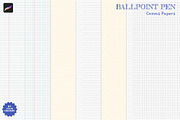 Ballpoint Pen Brushes for Procreate, a Brush Add-On by Julia Dreams (Thumbnail 5 of 6)