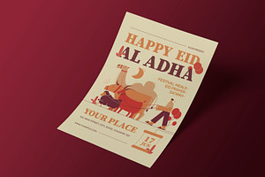 Creative Eid Al Adha Flyer