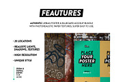 City Poster Mockup Bundle #1, a Print Template by City Poster Mockups (Thumbnail 2 of 19)