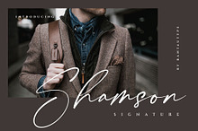 Shamson Signature Font