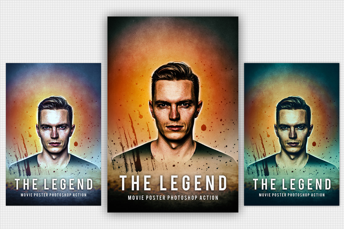 The Legend Photoshop Action preview 8