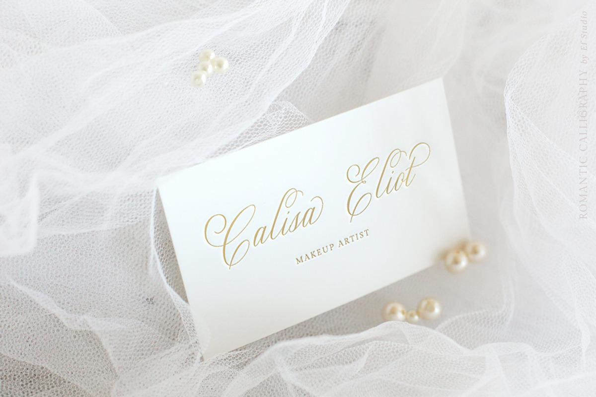 Glaston Romantic Calligraphy preview 7