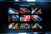 Prismatic Glass Reflection Overlays, a Texture Graphic by Cursedesign (Thumbnail 2 of 5)