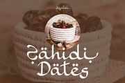 Kafillah | Arabic Style Typeface, a Script Font by Denustudios (Thumbnail 8 of 15)