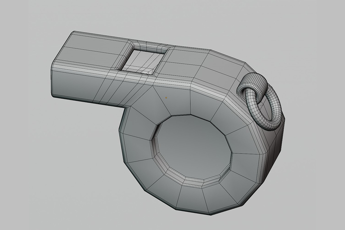 Whistle 3d model, an Object 3D Model by fahad121 (Photo 6 of 7)