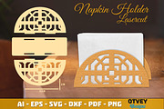 Rattan Napkin Holder Lasercut BUNDLE, an Object Graphic by OTVEY DESIGN (Thumbnail 11 of 13)