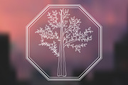 Set with trees: icons and patterns, a Background Graphic by lycka (Thumbnail 1 of 5)