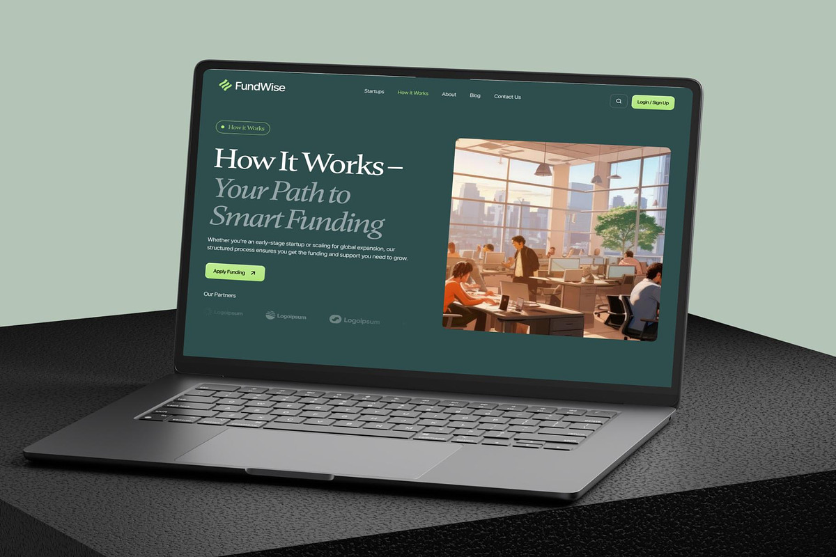FundWise - Smart Funding Startups AI, an UI Kit Template by Creative Perspective (Photo 8 of 8)