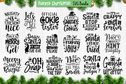 Funny Christmas Quotes Svg Bundle, a Pattern Graphic by Etcify (Thumbnail 1 of 4)