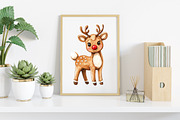Cute Christmas Gingerbread Clipart, an Illustration by Canvas Craft (Thumbnail 6 of 7)