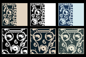 Mechanisms illustrations Set