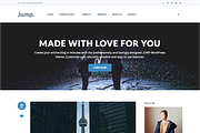 Jump - Blog WordPress Theme, a WordPress Template by Malvouz (Thumbnail 1 of 4)