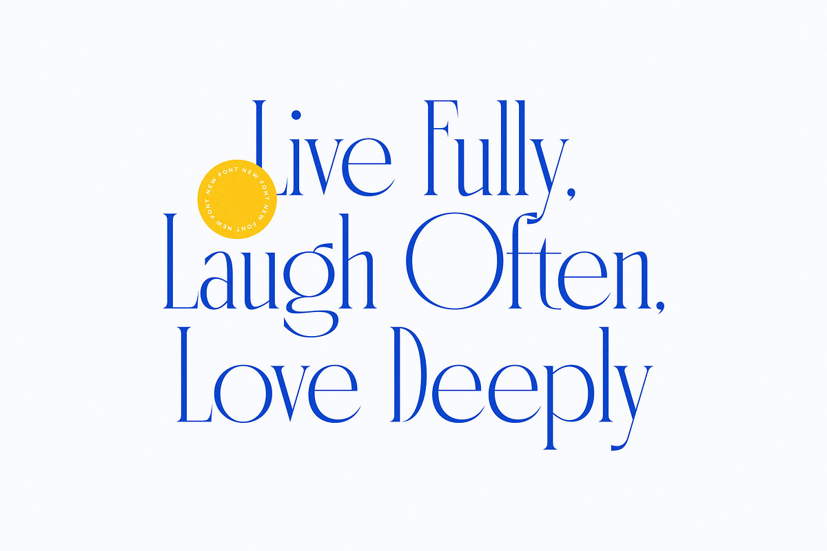 Emblora Modern Display Serif, a Script Font by timelesstype.co (Photo 11 of 20)