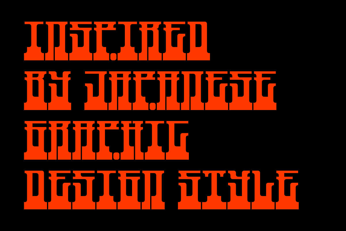 OUNEN Typeface, a Font by Font For Zula™ (Photo 4 of 7)