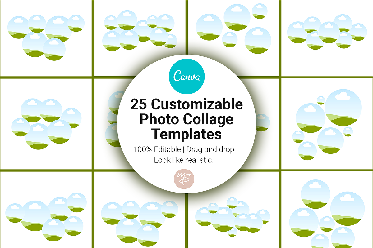 25 Canva Photo Collage Template, a Websites & App Template by Waliullah Solutions (Photo 2 of 5)