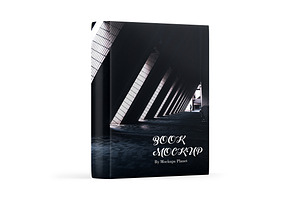 Matte Hardcover Book Mockup