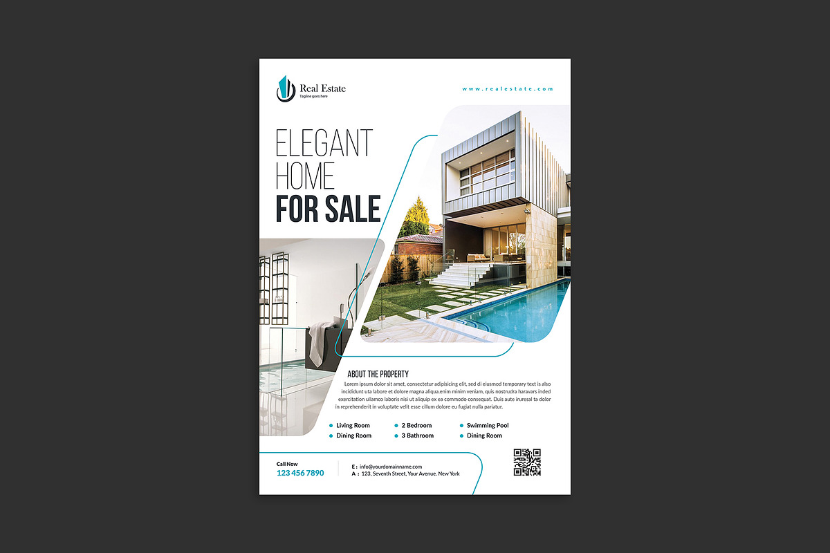 Real Estate Flyer, a Flyer Template by Diverter (Photo 2 of 3)