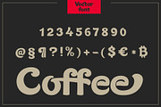 LabelFood font, vector letters, a Script Font by ZotovShop (Thumbnail 4 of 4)