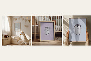 Cute Penguins Watercolor Collection, an Animal Illustration by ElicoelhoDesign Shop (Thumbnail 2 of 5)