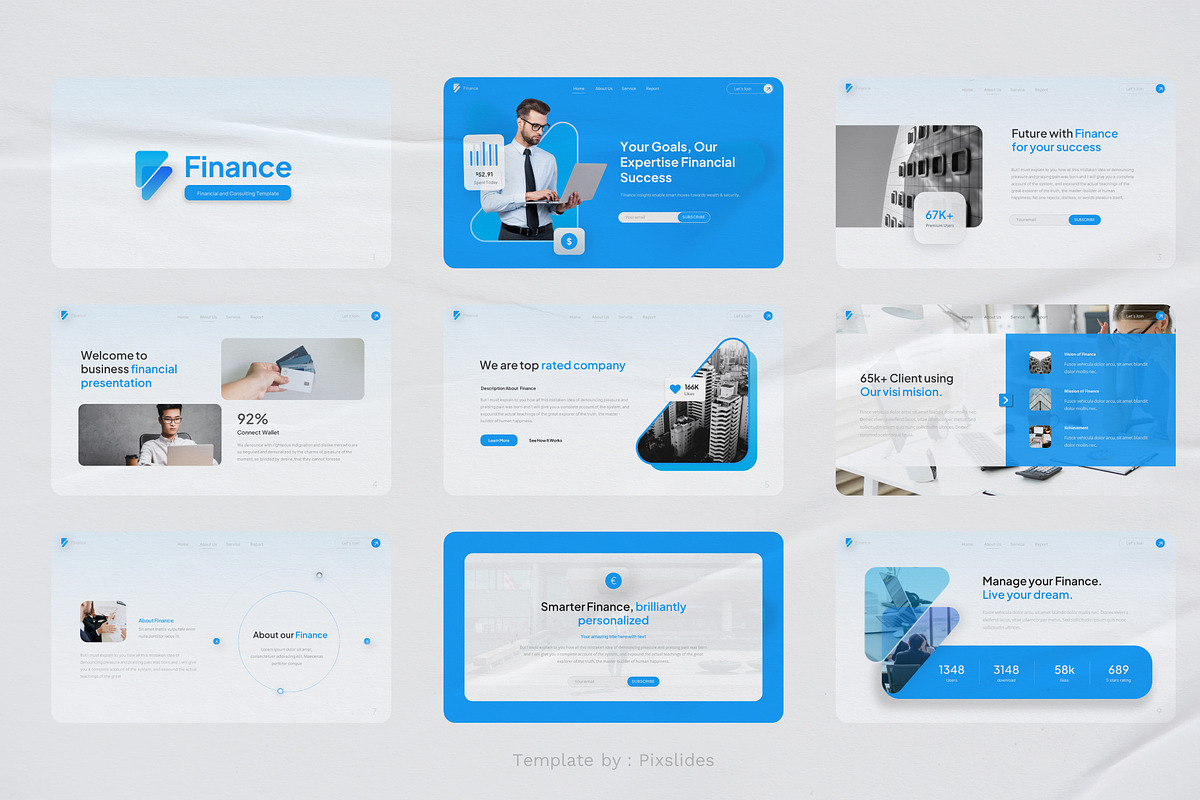 Financial and Consulting Keynote, a Presentation Template by Pixslides (Photo 2 of 7)