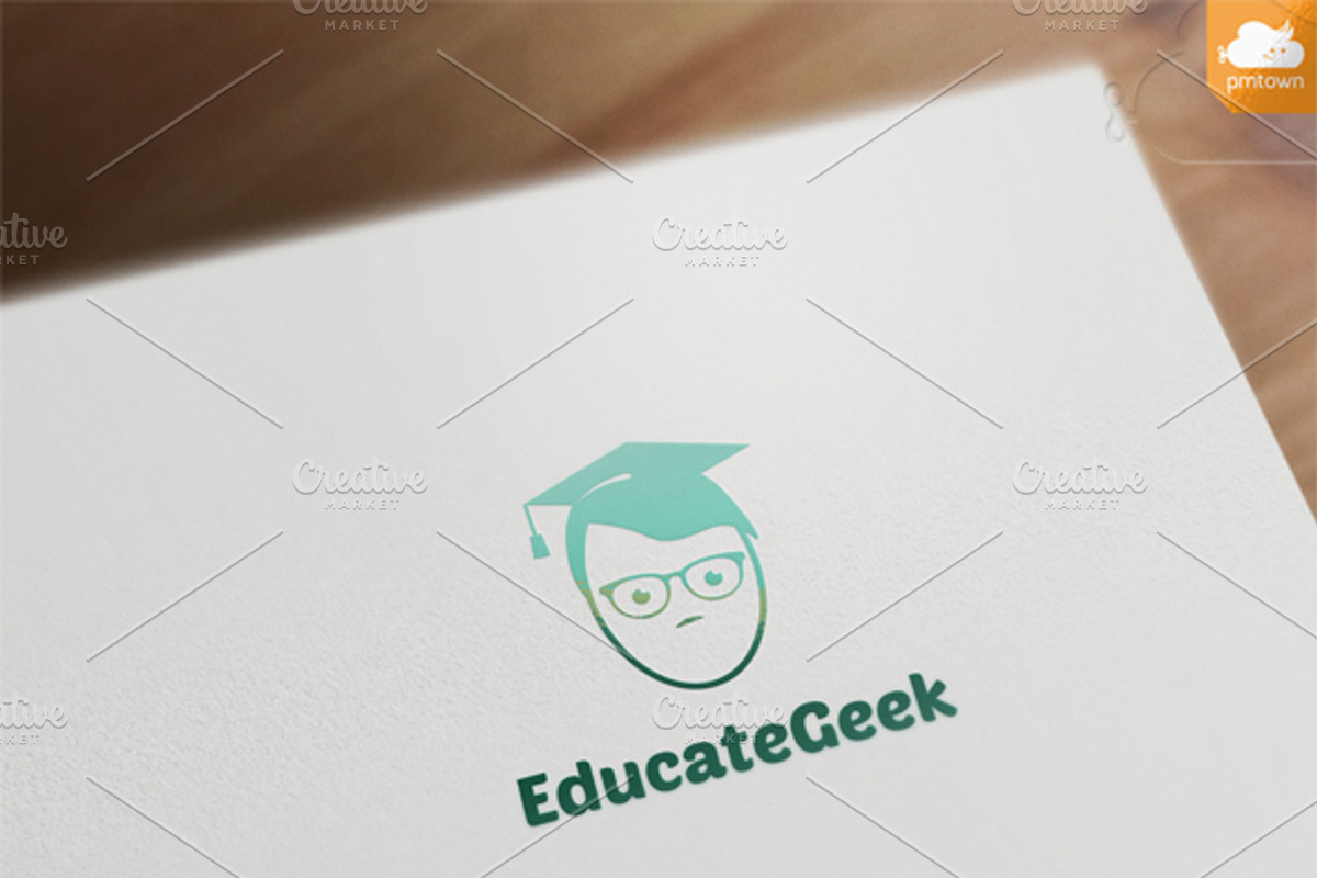 EducateGeek, a Branding & Logo Template by blends.studio (Photo 1 of 3)