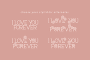 New Romantine ~ Romantic Font, a Font by Orenari (Thumbnail 10 of 12)