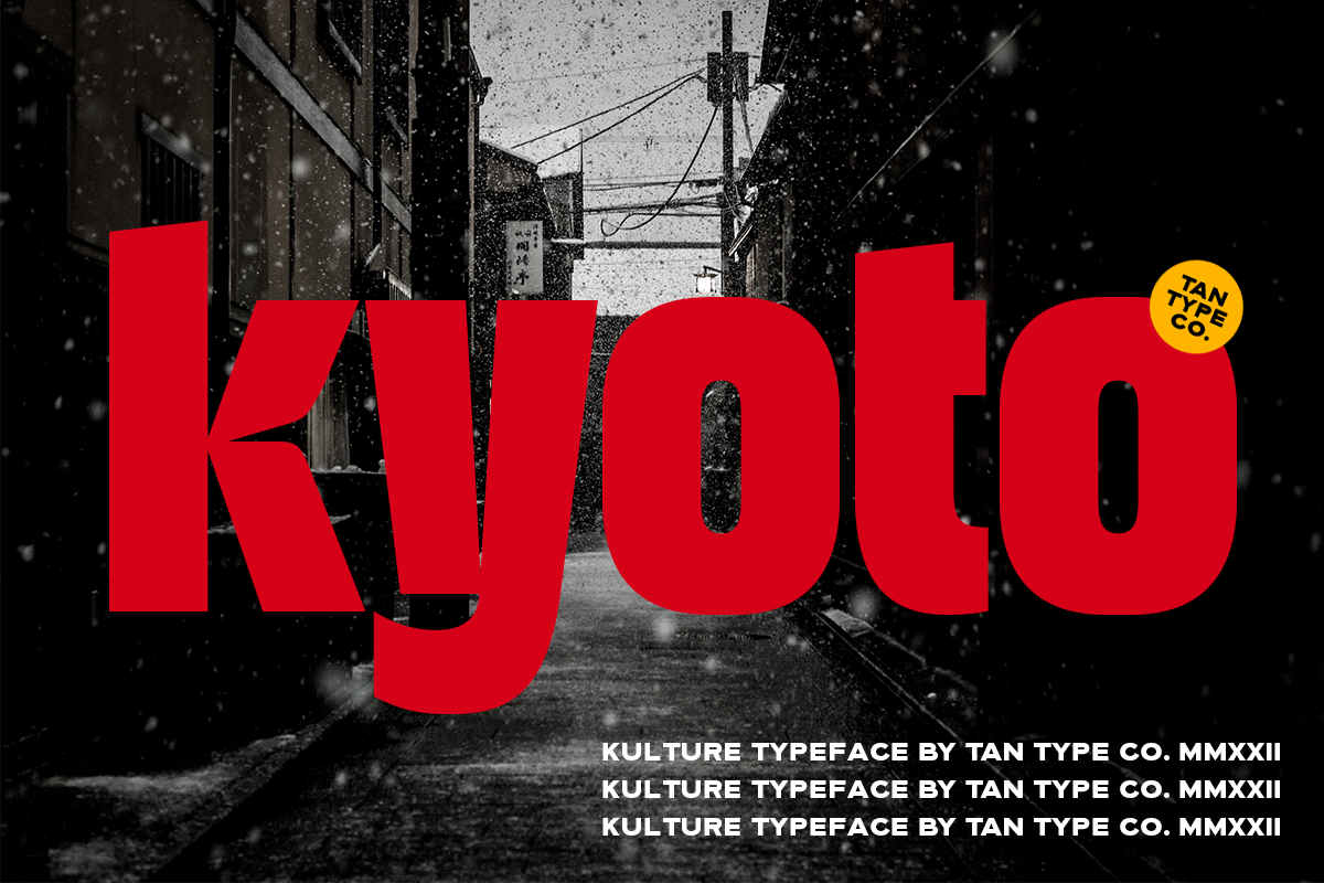 TAN - KULTURE, a Font by TanType (Photo 12 of 18)