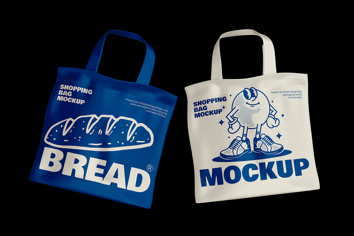 Shopping Bag Mockup, a Packaging Mockup by Unerispace (Photo 2 of 5)