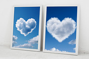 Heart Clouds. 23 images, an Object Illustration by Handmadefont (Thumbnail 11 of 11)