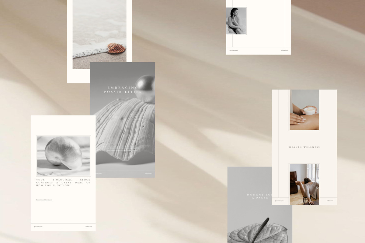 Charm Instagram Templates (Canva), a Social Media Template by Studio Fink (Photo 7 of 8)