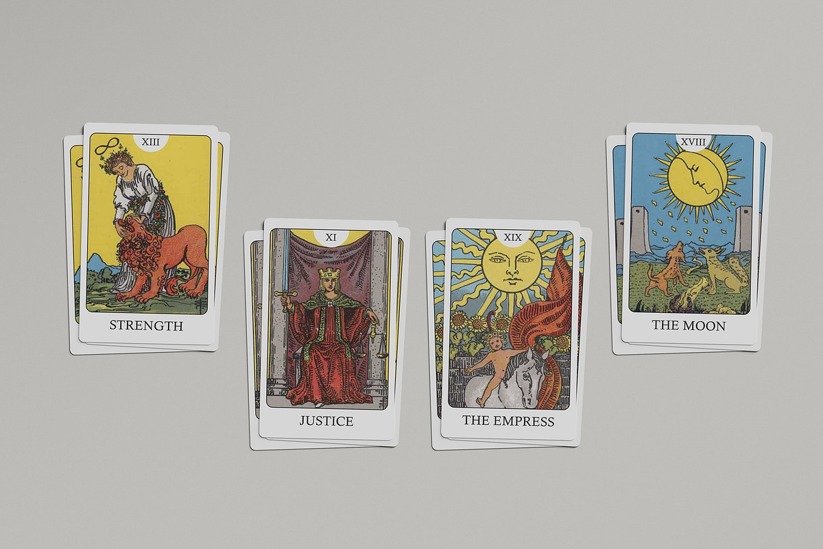 Tarot Card Mockup, a Packaging Mockup by Tahtagraphic (Photo 6 of 8)