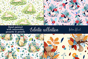 Hand painted Animal patterns, a Pattern Graphic by Fantom Fifi Art (Thumbnail 3 of 7)