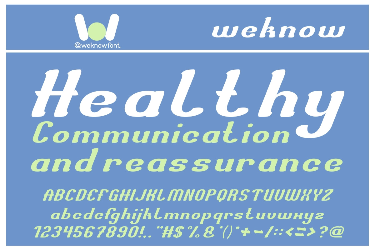 Transfer Honest font, a Font by weknow (Photo 5 of 5)