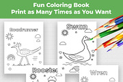 50 Pages Animal Coloring Book Kids, an Education Illustration by Mohammad Sarfaraz (Thumbnail 6 of 15)
