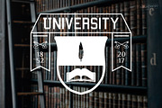Academic College School Badges Logos, a Branding & Logo Template by Krukowski Graphics (Thumbnail 2 of 5)