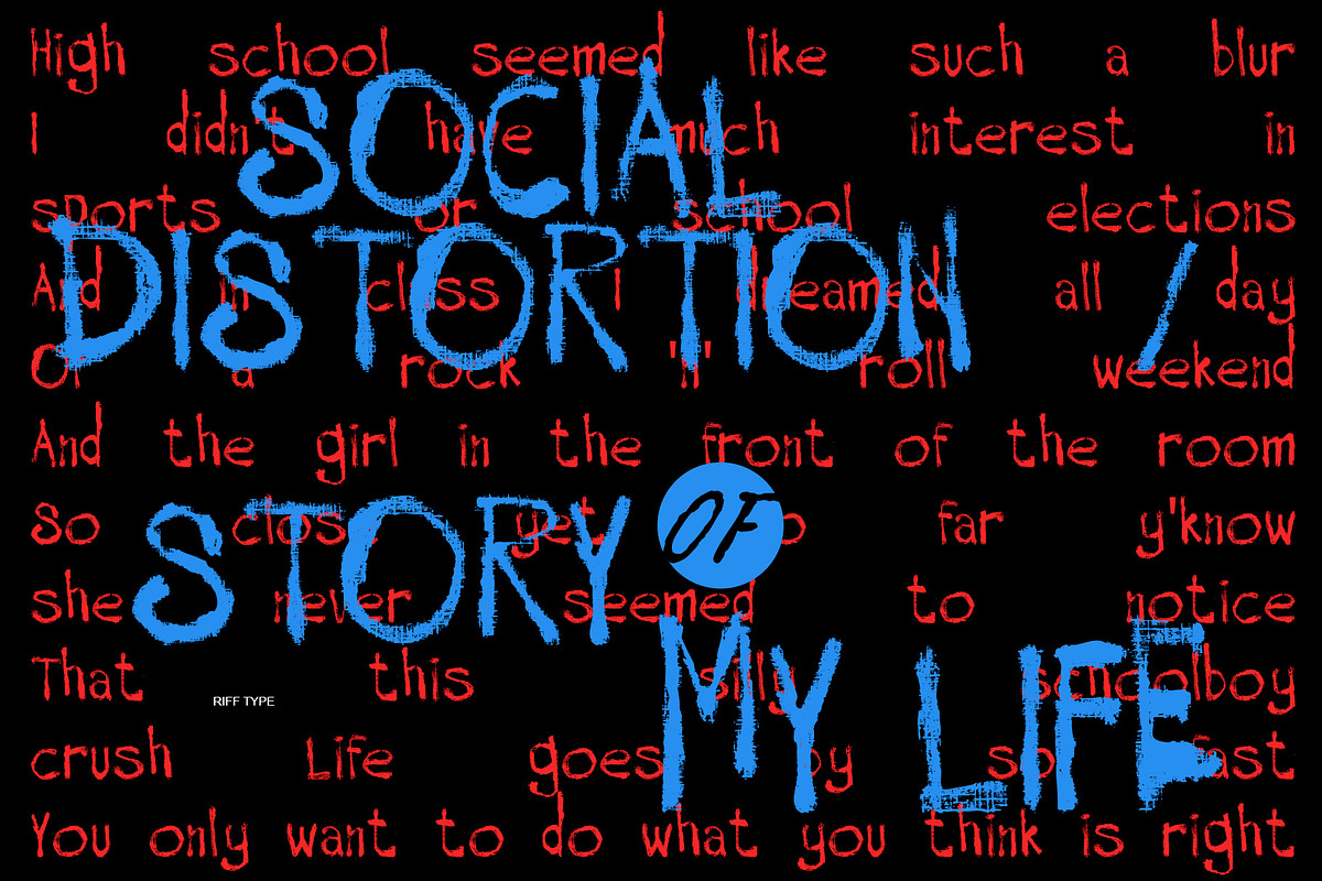 RT Charcoal - Briquette Display Font, a Handwritten Font by riff.type (Photo 5 of 9)