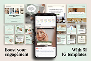 Skincare Instagram Marketing Temp, a Social Media Template by Snapybiz (Thumbnail 2 of 10)