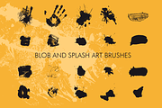 60 Messy Illustrator Brushes, a Brush Add-On by ateliervonau (Thumbnail 2 of 5)
