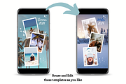 Travel Instagram Reels Templates, a Design Template by GraphiCarola (Thumbnail 3 of 8)