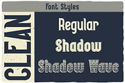 Seaman Label Font, a Symbol Font by VozzyStock (Thumbnail 4 of 11)