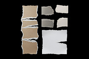 Ripped Torn Paper Set PNG, a Texture Graphic by iHemalaya (Thumbnail 4 of 4)