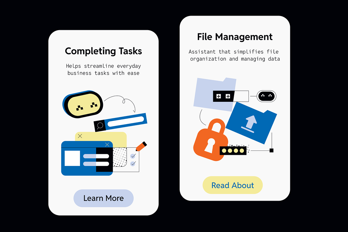 AI Website Illustrations, a Technology Illustration by Somewhat Brilliant (Photo 4 of 6)