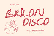 CS Brilon Disco, a Sans Serif Font by Craft Supply Co. (Thumbnail 1 of 8)