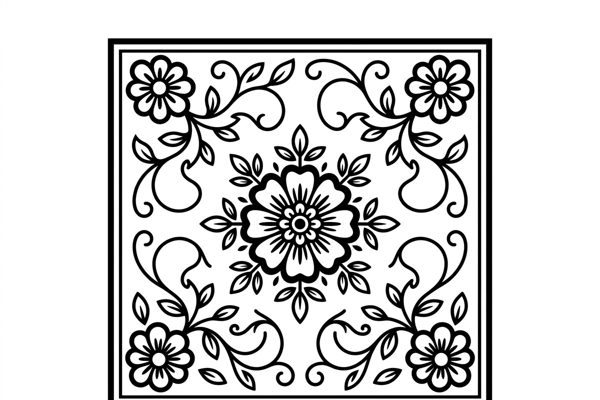 50 Elegant Floral Ornament Bundle, a Decorative Illustration by Amazin_art (Photo 18 of 29)