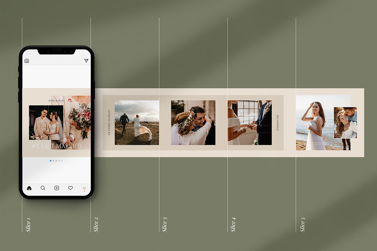 Amore - Wedding Gallery Carousel, a Social Media Template by Visuel Colonie® (Photo 2 of 13)