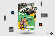 Fitness Flyer Template, a Flyer Template by Aam360 (Thumbnail 2 of 2)