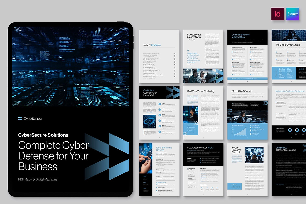 Ebook & Digital Magazine Template
