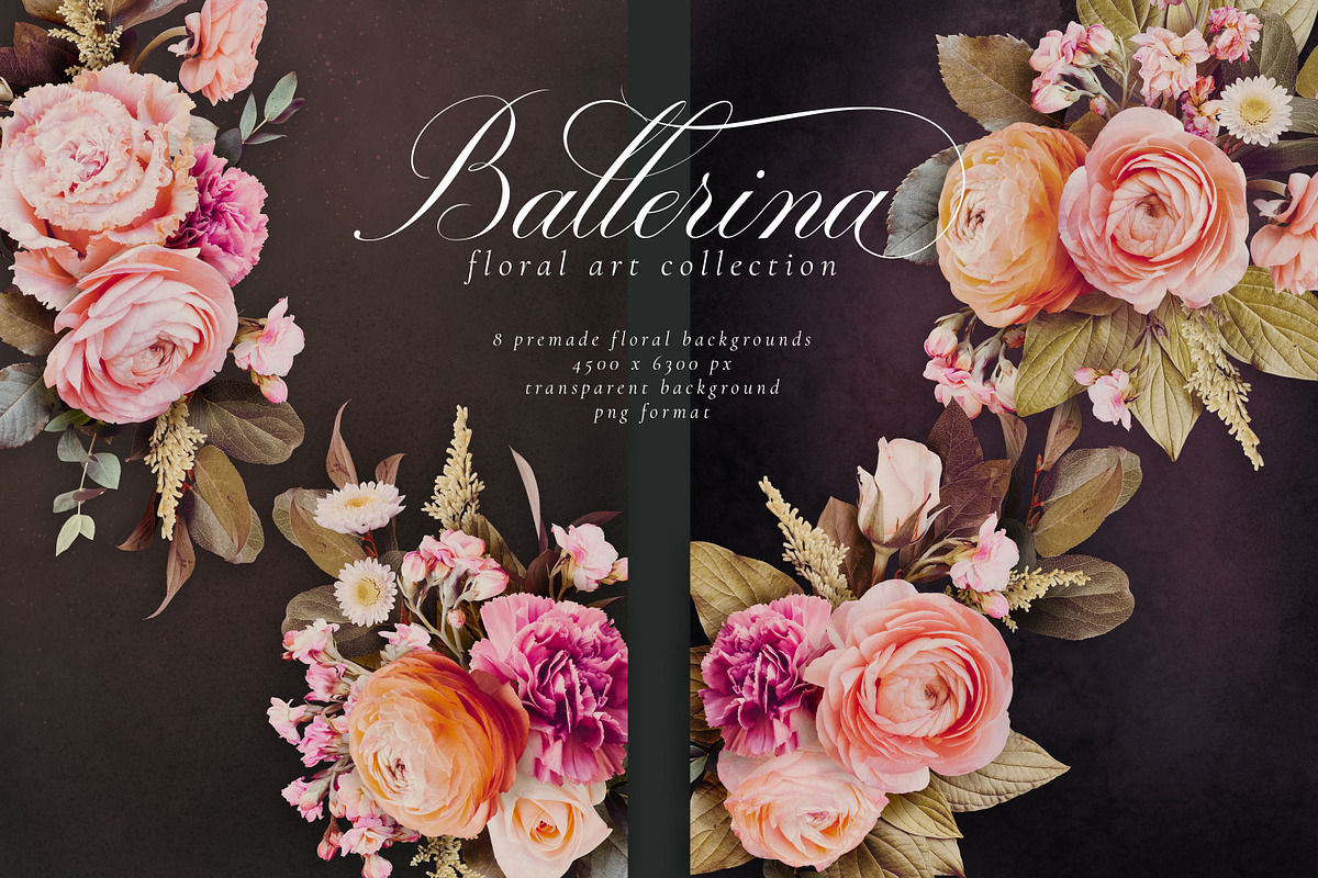 Ballerina Floral Art Collection, an Object Graphic by Eclectic Anthology (Photo 8 of 17)